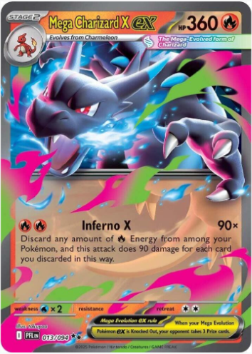 Mega Charizard X ex 13/94
