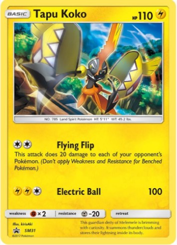 Tapu Koko (Promo SM31)