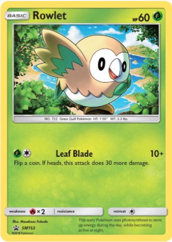Rowlet (Promo SM153)
