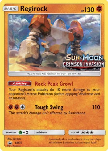 Regirock (Promo SM74)