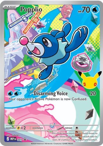 Popplio (Promo 45)
