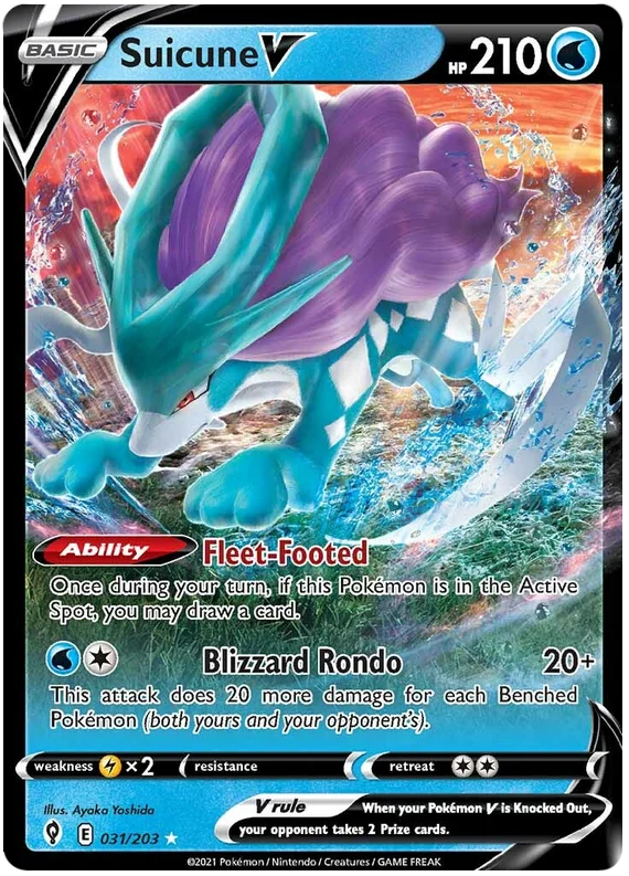 Suicune V 31/203