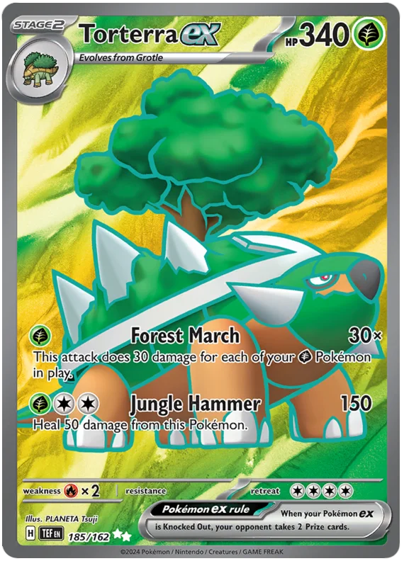 Torterra ex 185/162