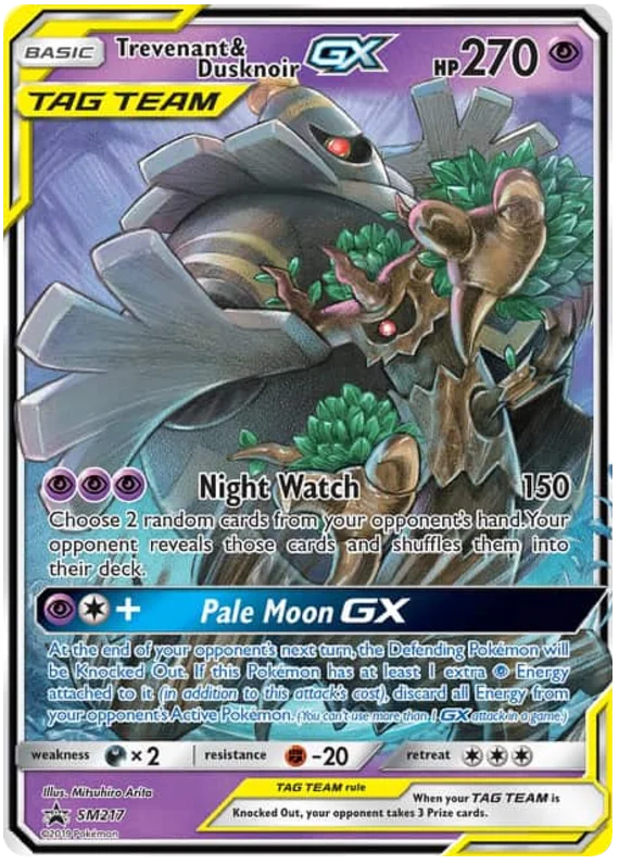 Trevenant & Dusknoir GX 217/248