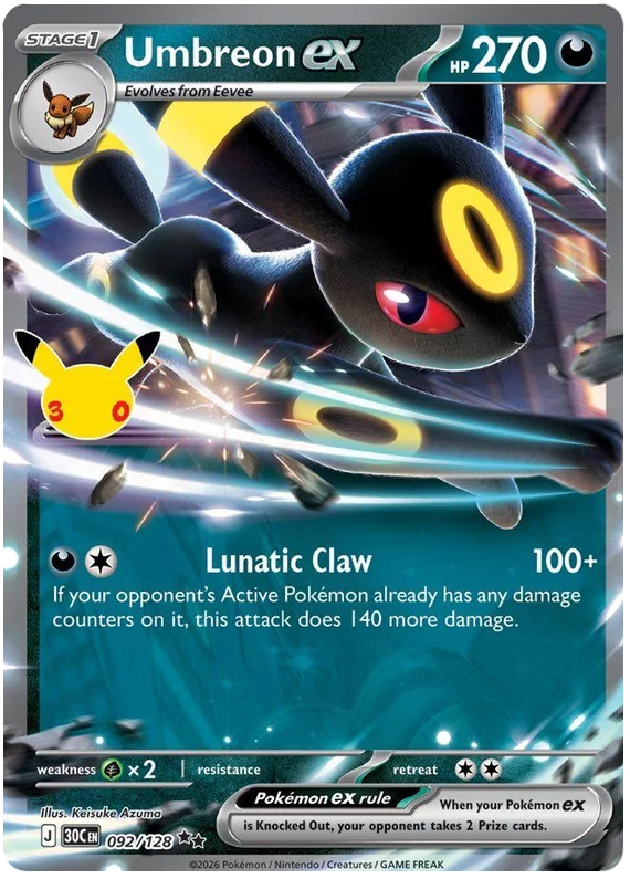 Umbreon ex 92/128