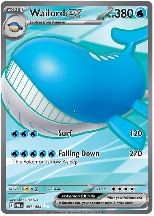 Wailord ex 97/84