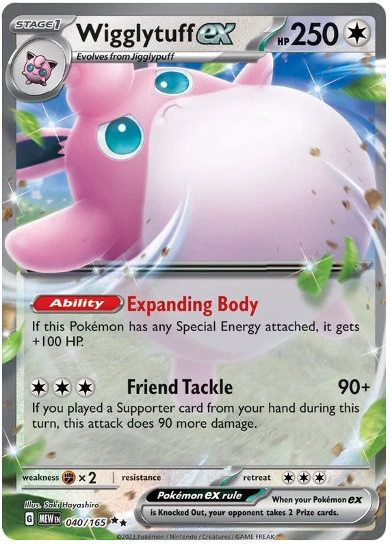 Wigglytuff ex 40/165