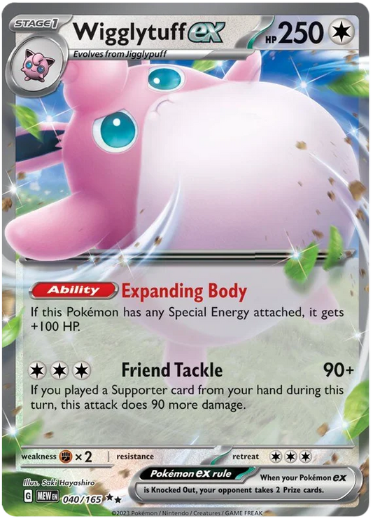 Wigglytuff ex 40/165