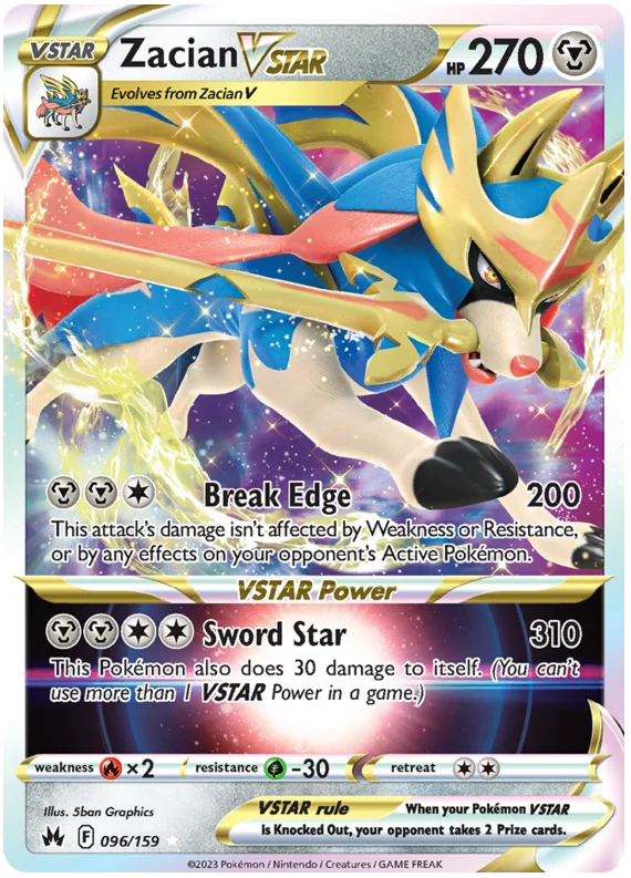 Zacian VSTAR 96/159