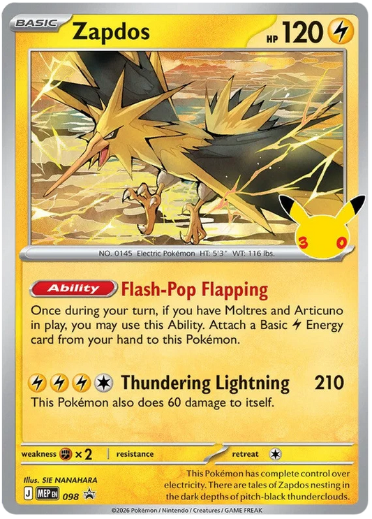 Zapdos (Promo 98)