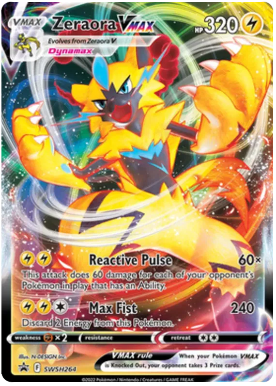 Zeraora VMAX (Promo SWSH264)