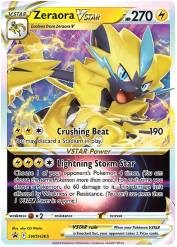 Zeraora VSTAR SWSH265