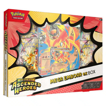 Pokémon TCG: Mega Evolution–Ascended Heroes ex Box (Mega Combo 3 boxes)